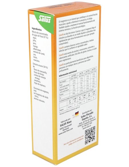 Salufit Magnesio 250Ml. Salus de Salus