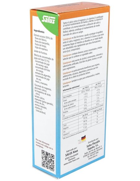 Saludynam Calcio+Magnesio 250Ml de Salus
