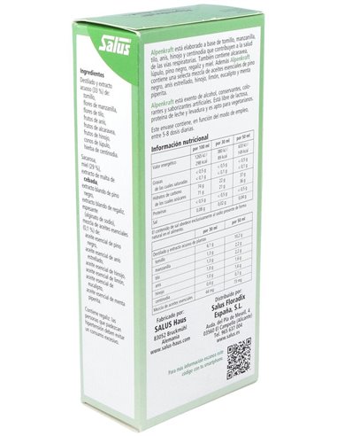 Alpenkraft V.Respiratorias 250Ml Salus de Salus