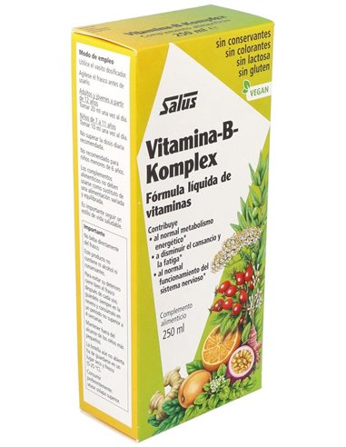 Vitamina B Komplex 250Ml. Salus de Salus