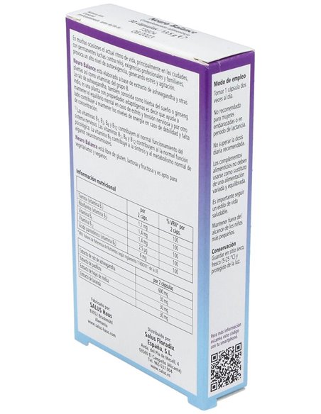 Neuro Balance 30Cap. Salus de Salus