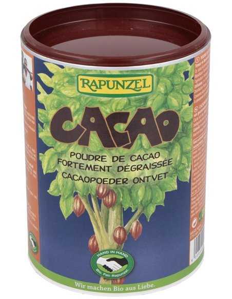 Cacao Desgrasado Polvo 250Gr. Bio S/A Vegan de Rapunzel