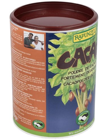 Cacao Desgrasado Polvo 250Gr. Bio S/A Vegan de Rapunzel