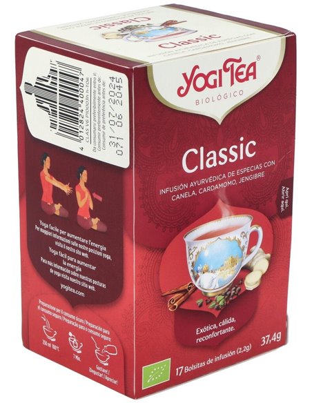 Yogi Tea Chai Classic 17 X 2,2 G de Yogi Tea