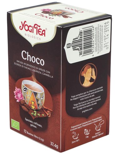 Yogi Tea Chocolate Bolsita 17 X 2 G de Yogi Tea
