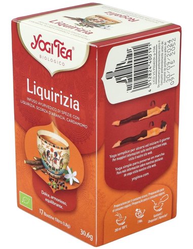 Yogi Tea Regaliz 17 X 1,8 G de Yogi Tea