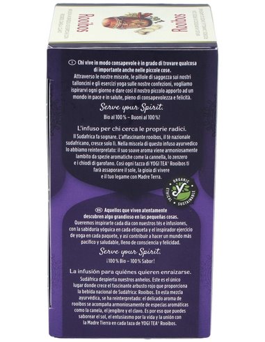Yogi Tea Rooibos 17Infusiones de Yogi Tea