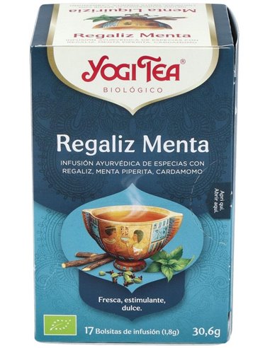 Yogi Tea Regaliz Y Menta 17 X 1,8 G de Yogi Tea