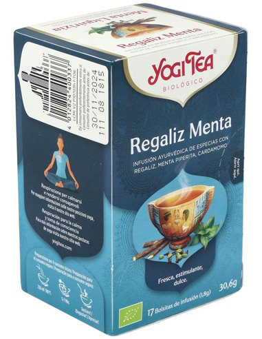 Yogi Tea Regaliz Y Menta 17Infusiones de Yogi Tea