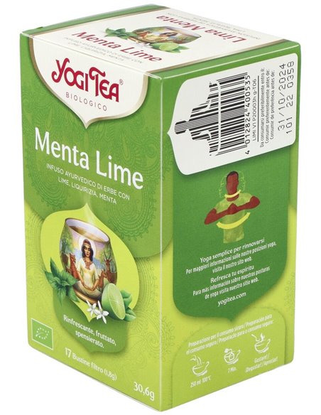 Yogi Tea Menta Y Lima 17 X 1,8 G de Yogi Tea