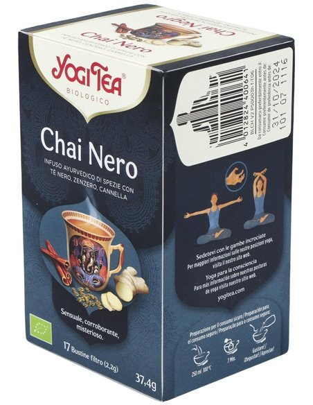 Yogi Tea Chai Negro 17 X 2,2 G de Yogi Tea