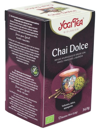 Yogi Tea Chai Dulce 17Infusiones de Yogi Tea