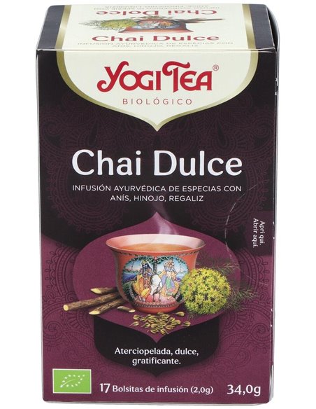 Yogi Tea Chai Dulce 17Infusiones de Yogi Tea