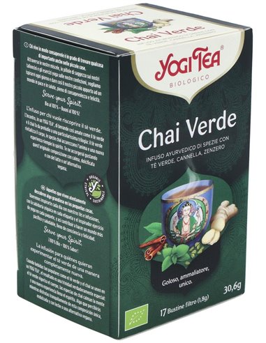 Yogi Tea Chai Verde 17 X 1,8 G de Yogi Tea