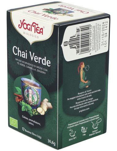 Yogi Tea Chai Verde 17 X 1,8 G de Yogi Tea