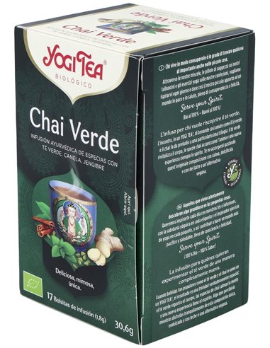 Yogi Tea Chai Verde 17 X 1,8 G de Yogi Tea