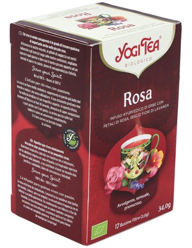 Yogi Tea Infusión Rosa 17 X 2 G de Yogi Tea