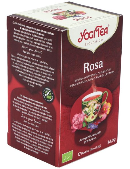 Yogi Tea Infusión Rosa 17 X 2 G de Yogi Tea