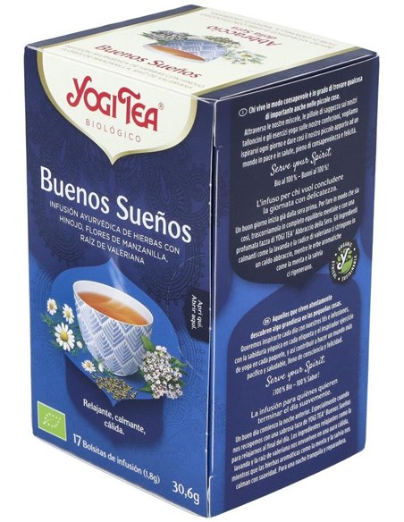 Yogi Tea Buenos Sueños 17 X 1,8 G de Yogi Tea
