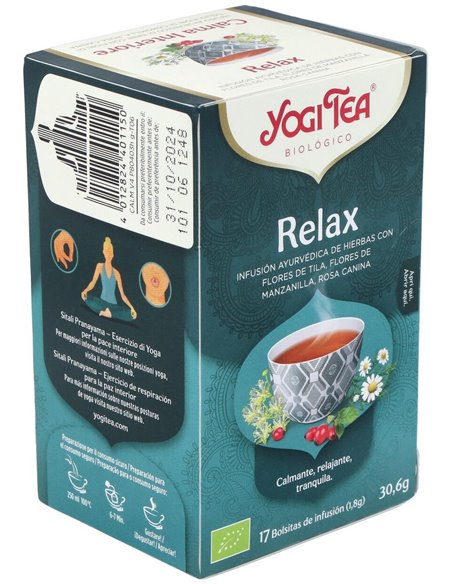 Yogi Tea Relajación 17 X 1,8 G de Yogi Tea