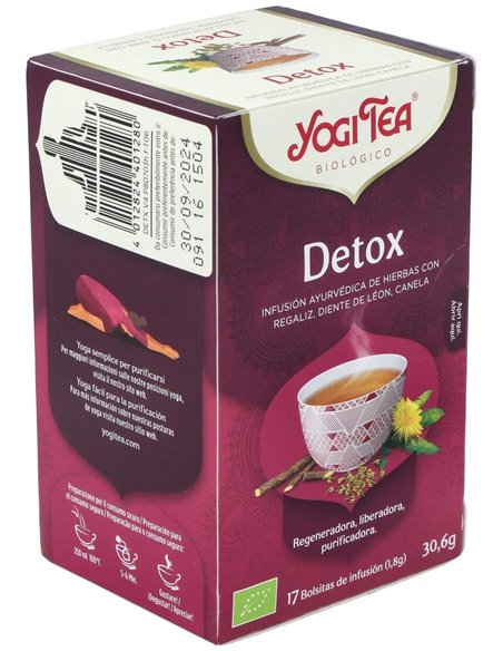 Yogi Tea Detox 17 X 1,8 G de Yogi Tea