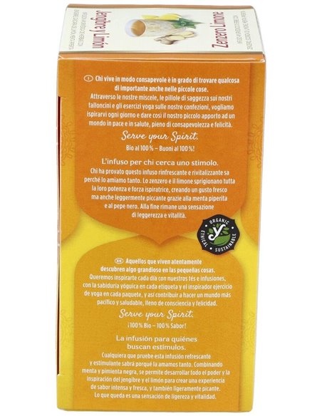 Yogi Tea Jengibre Y Limón 17 X 1,8 G
