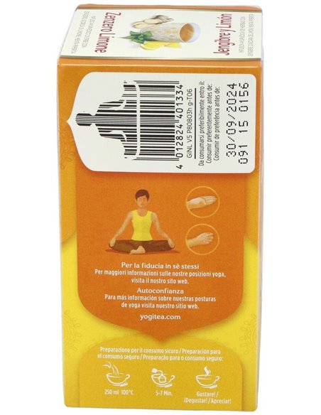 Yogi Tea Jengibre Y Limón 17 X 1,8 G