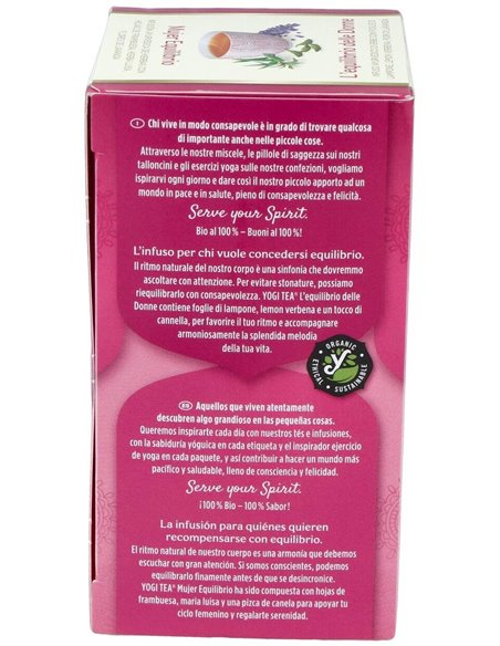 Yogi Tea Mujer Equilibrio 17Infusiones de Yogi Tea