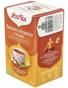 Yogi Tea Jengibre-Naranja-Vainilla 17Infusiones de Yogi Tea 2