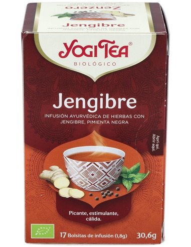Yogi Tea Jengibre 17 X 1,8 G de Yogi Tea