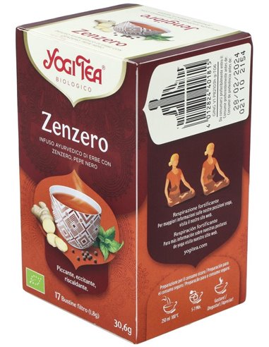 Yogi Tea Jengibre 17Infusiones de Yogi Tea