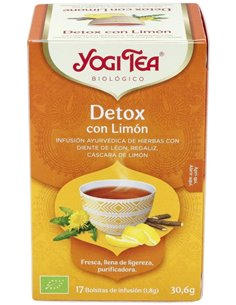 Yogi Tea Detox Con Limon 17Infusiones de Yogi Tea 2