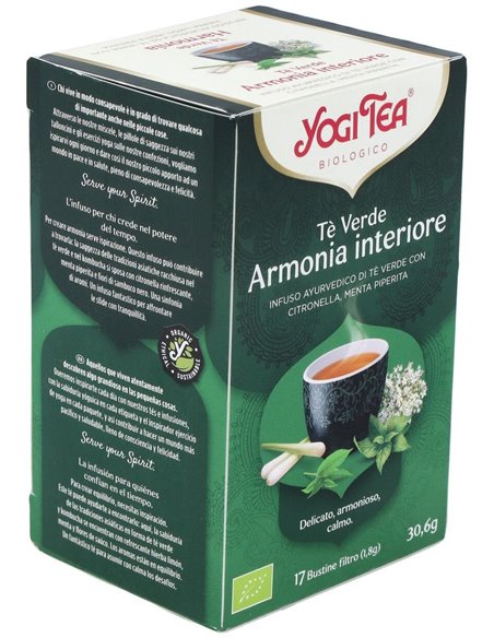 Yogi Tea Verde Armonía 17 X 1,8 G de Yogi Tea