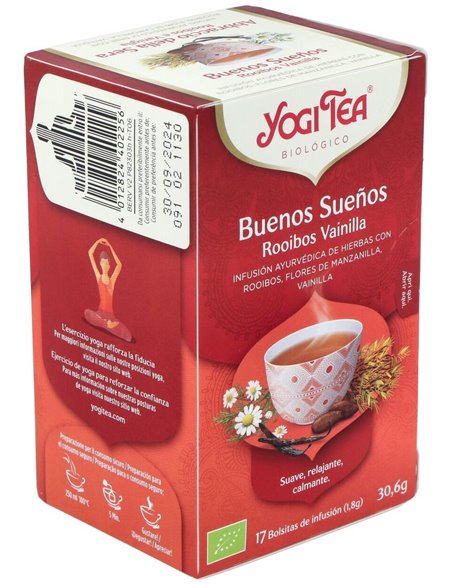 Yogi Tea Buenos Sueños Rooibos 17 X 1,8 G de Yogi Tea