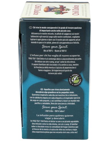 Yogi Tea Chili Dulce 17 X 1,8 G de Yogi Tea