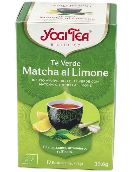 Yogi Tea Te Verde Matcha Limon 17Infusiones de Yogi Tea