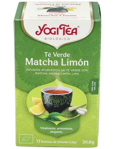 Yogi Tea Te Verde Matcha Limon 17Infusiones de Yogi Tea