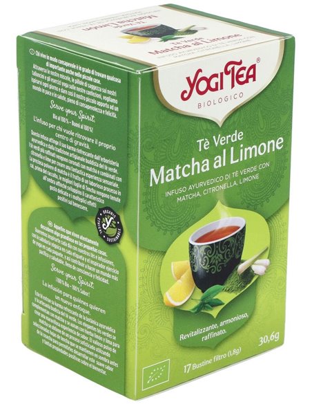 Yogi Tea Te Verde Matcha Limon 17Infusiones de Yogi Tea