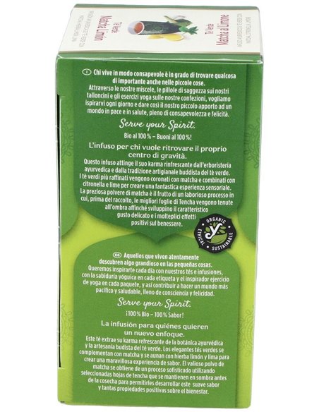 Yogi Tea Te Verde Matcha Limon 17Infusiones de Yogi Tea