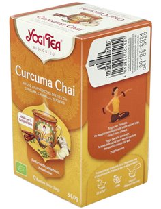 Yogi Tea Chai Curcuma 17Infusiones de Yogi Tea 2