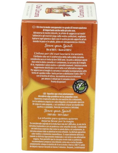 Yogi Tea Chai Curcuma 17 X 2 G de Yogi Tea