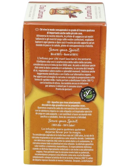 Yogi Tea Chai Curcuma 17Infusiones de Yogi Tea