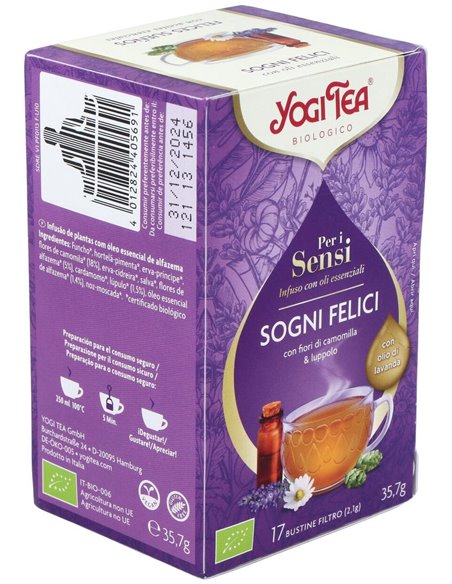 Yogi Tea Felices Sueños Para Los Sentidos 17Inf. de Yogi Tea