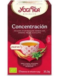 Yogi Tea Concentracion 17Infusiones de Yogi Tea 2