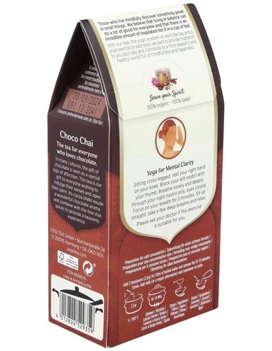 Yogi Tea Chocolate Chai 90Gr. de Yogi Tea
