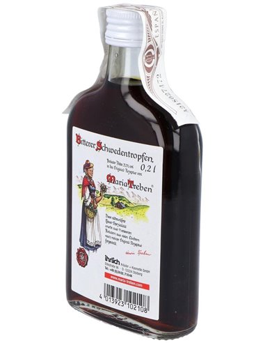 Maria Treben Amargo De Hierbas Suecas 200Ml Petaca de Maria Treben