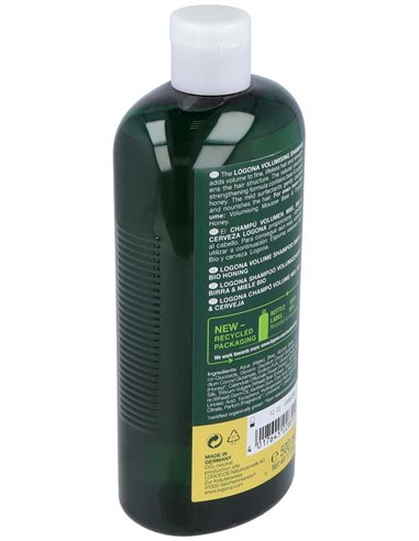 Champu Volumen Miel & Cerveza 500Ml. de Logona