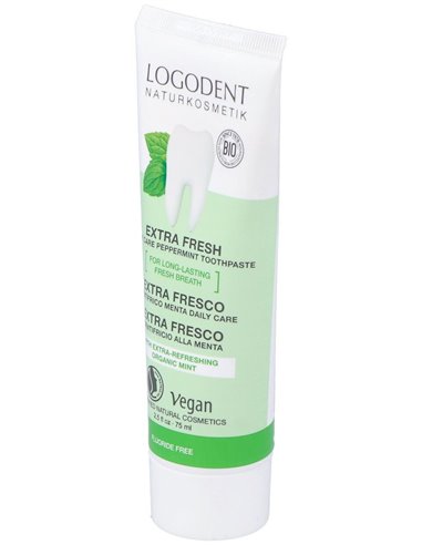 Dentifrico Extra Fresco Menta Daily Care 75Ml. de Logona