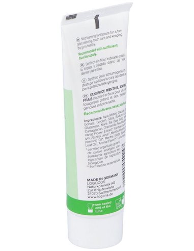 Dentifrico Extra Fresco Menta Daily Care 75Ml. de Logona