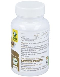 Jengibre bio, 360 comprimidos de Raab Vitalfood 2
